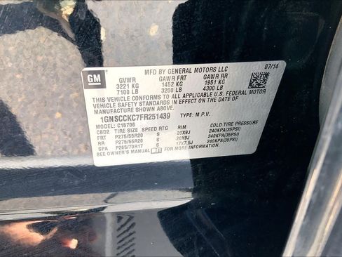 Used 2015 Chevrolet Tahoe LTZ RWD image 33