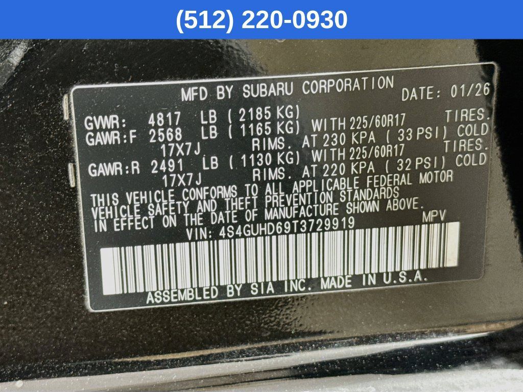 Certified 2026 Subaru Crosstrek 2.5i Premium AWD/4WD image 39
