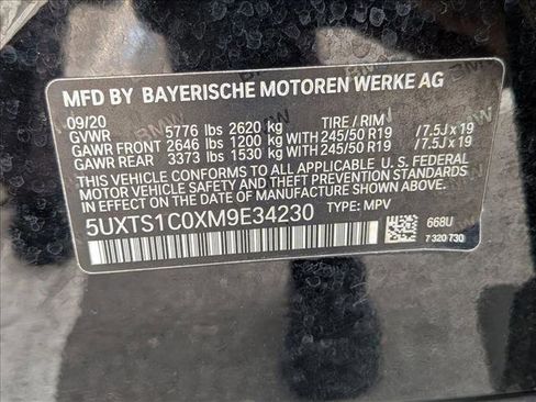 Used 2021 BMW X3 xDrive30e w/ Premium Package image 17