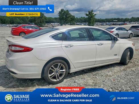 Used 2015 Ford Fusion Energi Titanium FWD image 4