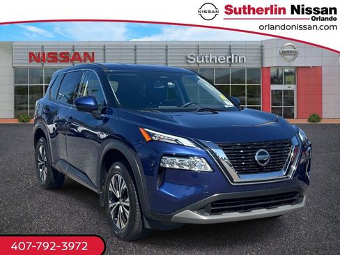Certified 2021 Nissan Rogue SV FWD image 1