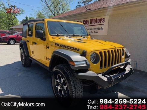 Used 2020 Jeep Wrangler Unlimited Rubicon w/ LED Lighting Group AWD/4WD image 1