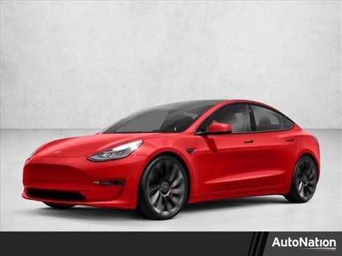 Used 2022 Tesla Model 3 Long Range AWD/4WD image 1