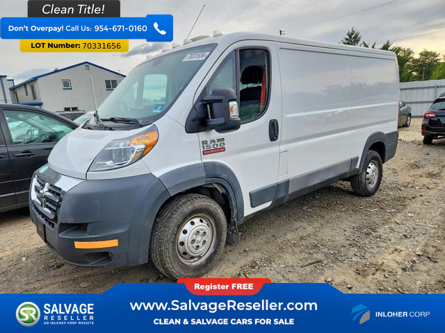 Used 2017 RAM ProMaster 1500 w/ Mopar Trailer Tow Group FWD image 1
