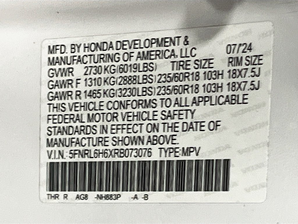 Used 2024 Honda Odyssey EX-L image 33