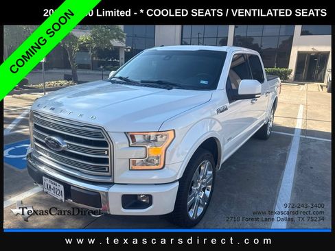Used 2016 Ford F150 Limited w/ Trailer Tow Package AWD/4WD image 5