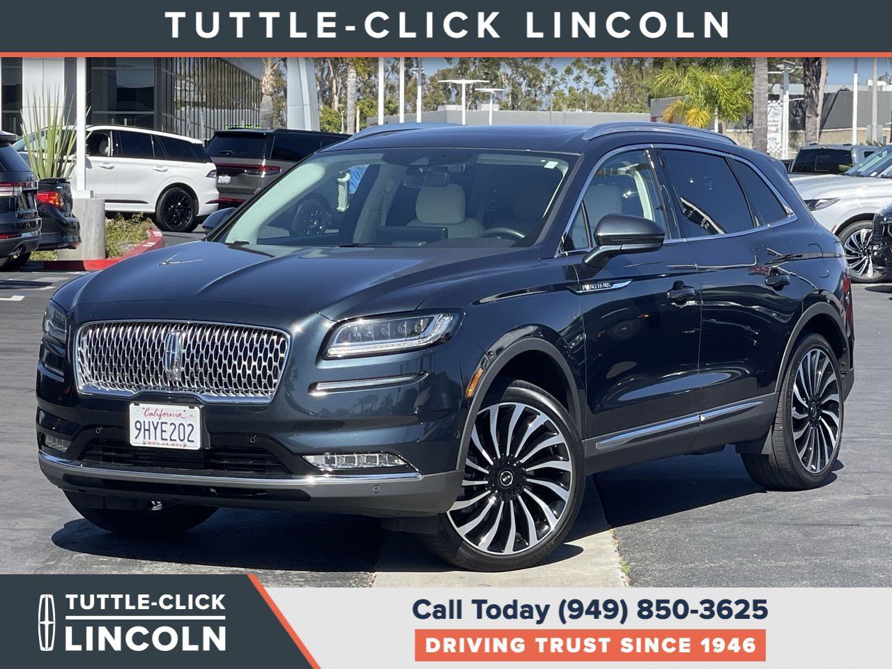 Certified 2023 Lincoln Nautilus Black Label w/ Class II Trailer Tow Package AWD/4WD image 1