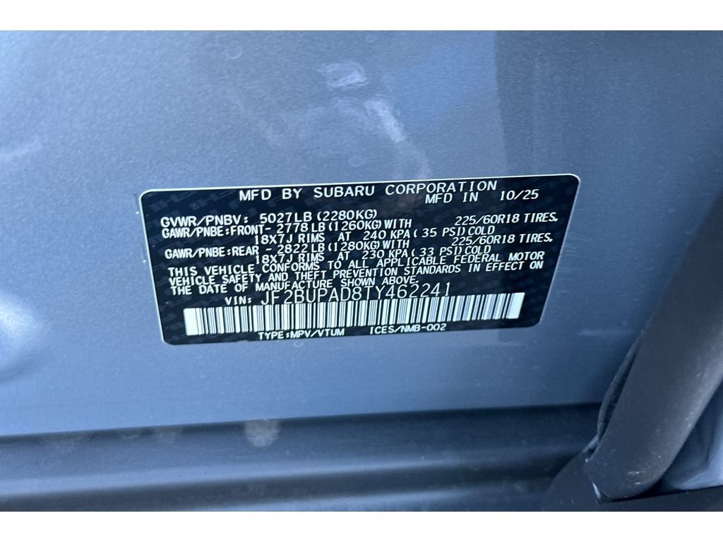 New 2026 Subaru Outback Premium AWD/4WD image 26