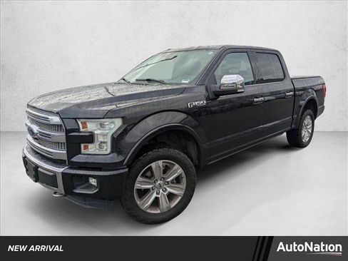 Used 2015 Ford F150 Platinum w/ Equipment Group 701A Luxury AWD/4WD image 1