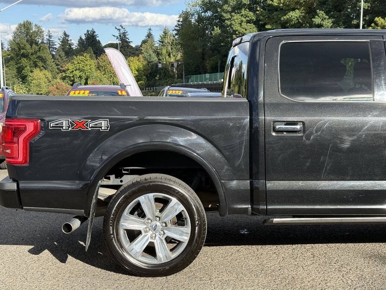 Used 2015 Ford F150 Platinum w/ Technology Package AWD/4WD image 16