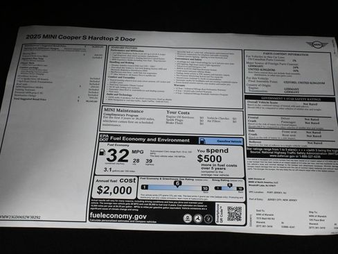 Used 2025 MINI Cooper S image 34