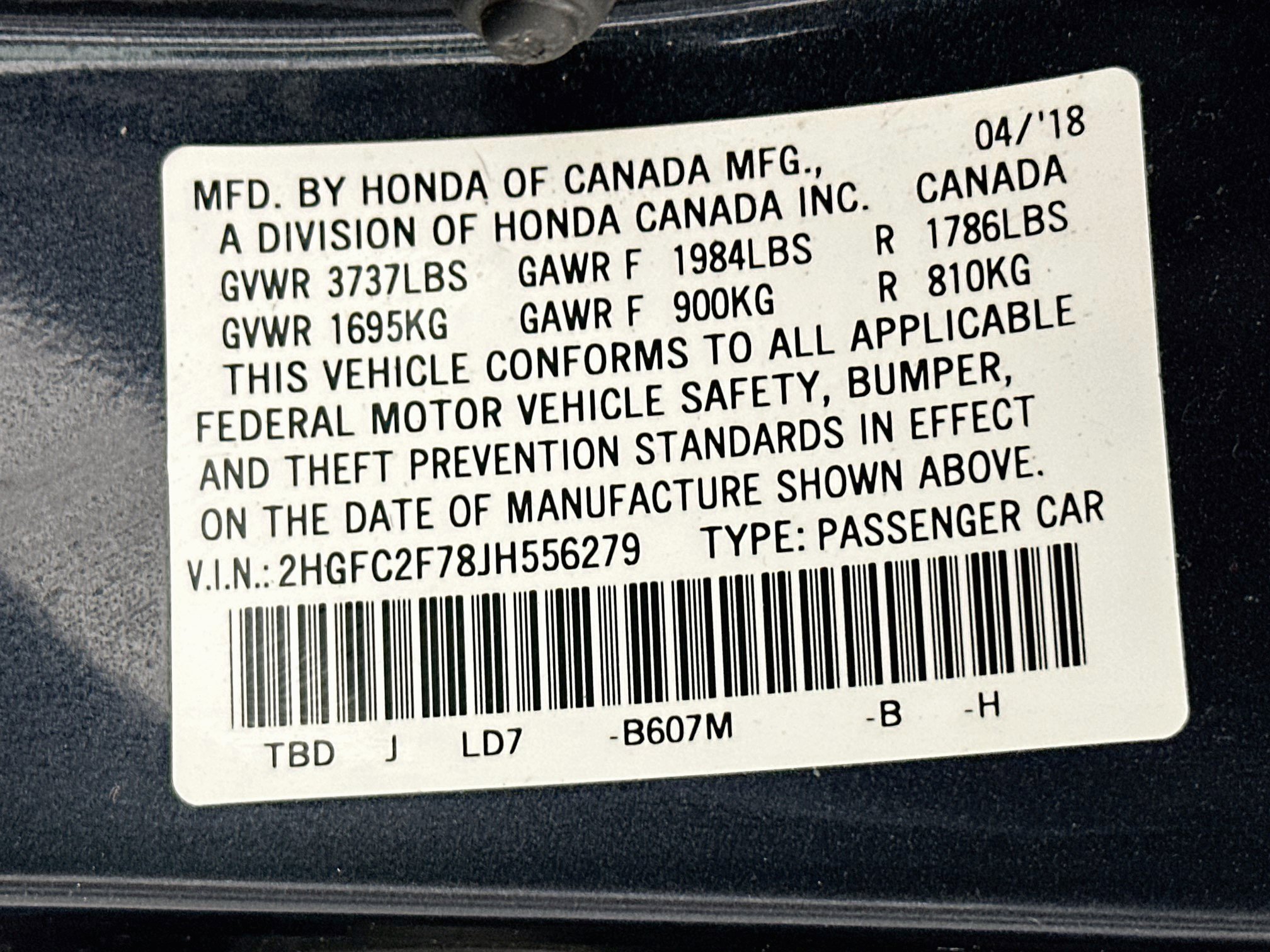 Used 2018 Honda Civic EX image 12