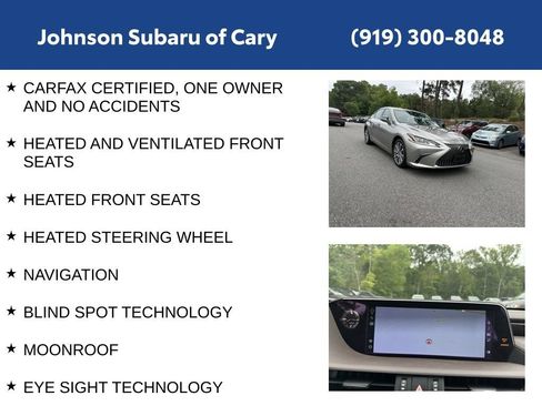 Used 2021 Lexus ES 350 w/ Premium Package FWD image 6