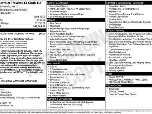 Used 2023 Chevrolet Traverse LT AWD/4WD image 39