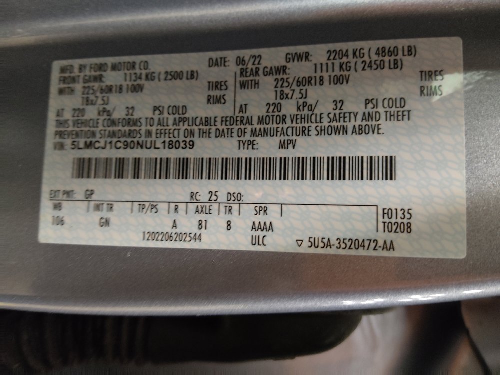 Used 2022 Lincoln Corsair FWD w/ Equipment Group 101A image 33