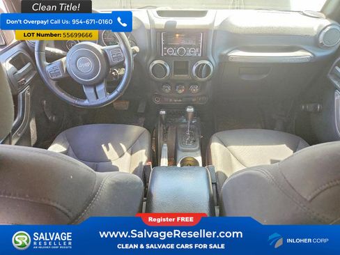 Used 2015 Jeep Wrangler Unlimited Sport w/ Max Tow Package AWD/4WD image 11