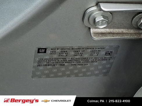 Certified 2018 Chevrolet Impala LT image 26