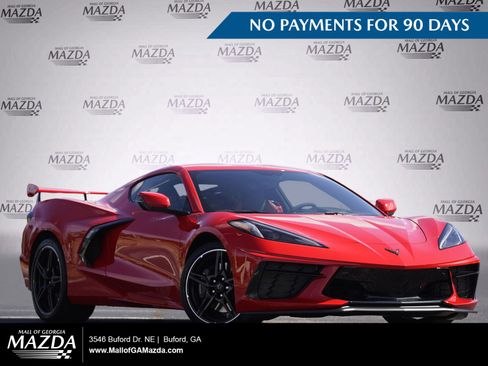 Used 2023 Chevrolet Corvette Stingray Premium Cpe w/ Z51 Performance Package RWD image 1