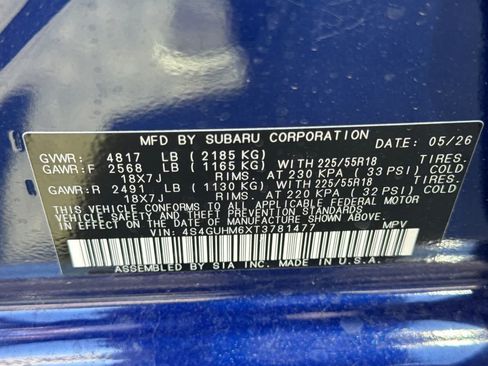New 2026 Subaru Crosstrek 2.5i Limited AWD/4WD image 31