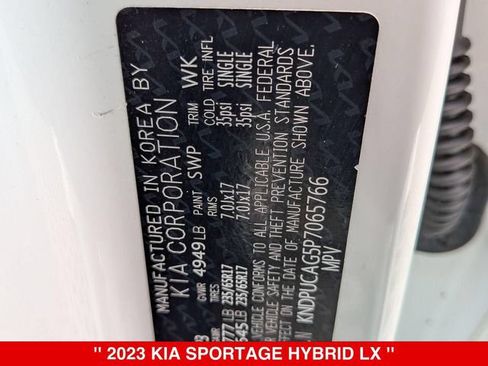 Used 2023 Kia Sportage LX AWD/4WD image 38