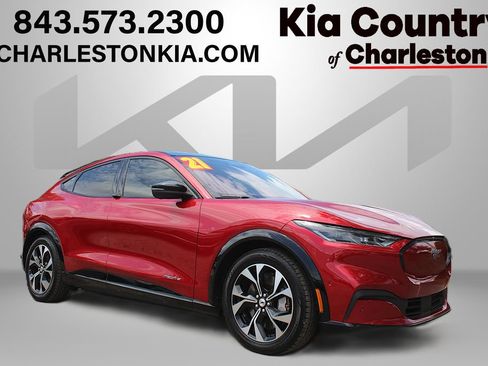 Used 2021 Ford Mustang Mach-E Premium RWD image 1
