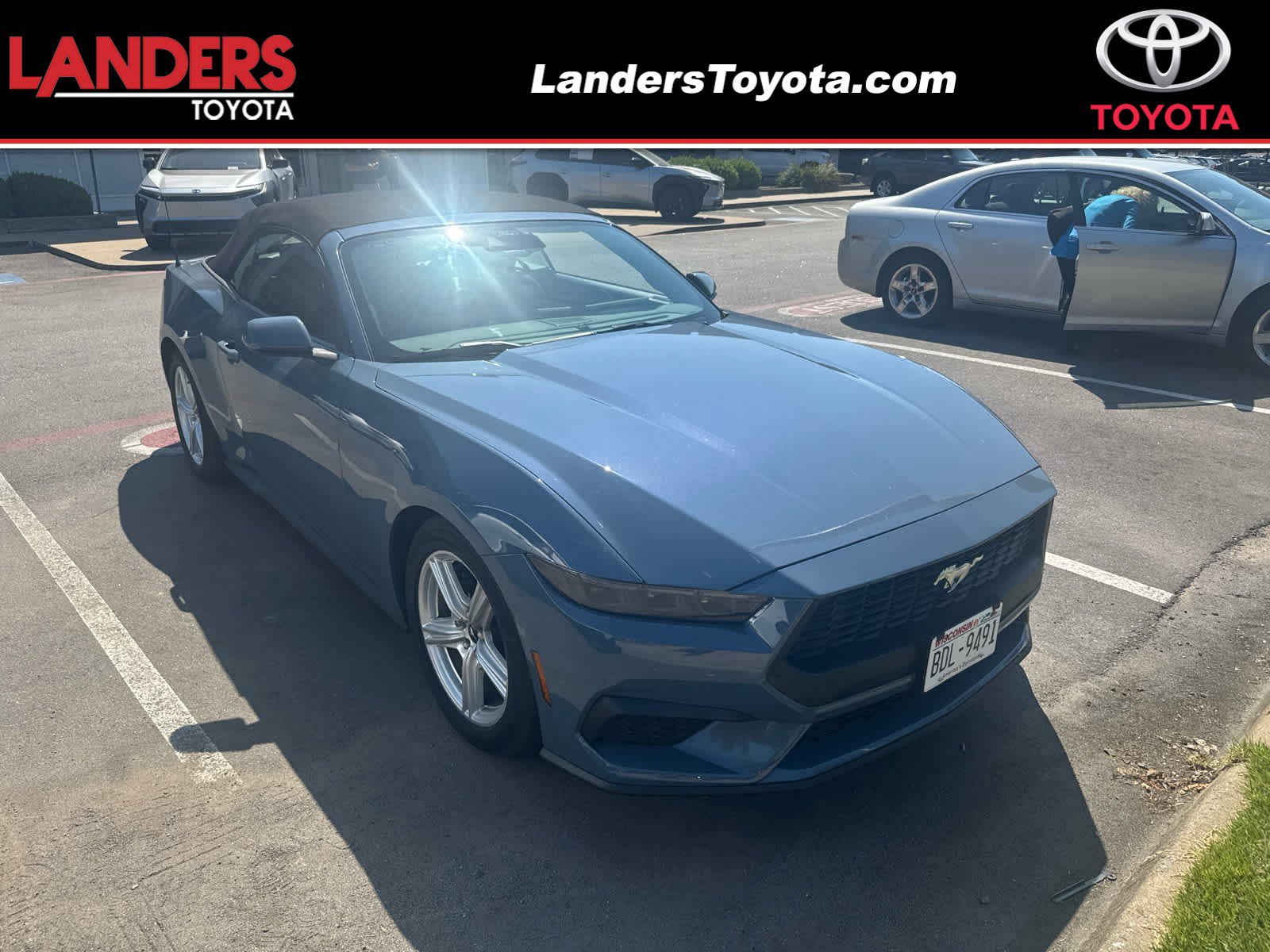 Used 2026 Ford Mustang Convertible w/ Anti-Theft Package RWD image 1