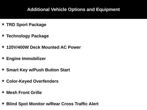 Used 2022 Toyota Tacoma TRD Sport w/ Technology Package AWD/4WD image 3