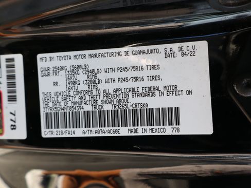 Used 2022 Toyota Tacoma SR RWD image 43