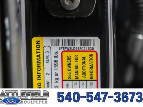 New 2025 Ford F150 XLT w/ Equipment Group 302A MID image 47