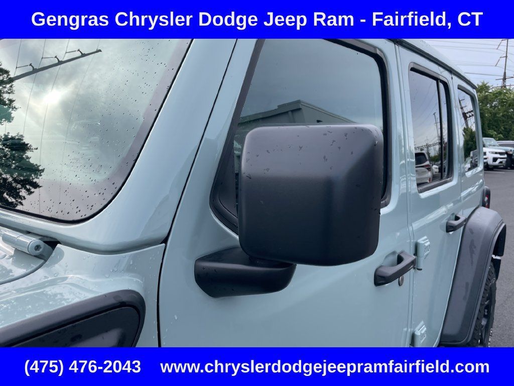 Used 2023 Jeep Wrangler Unlimited w/ Sun & Screen Package AWD/4WD image 14