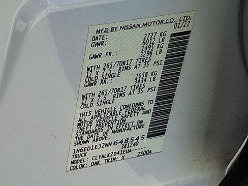 Used 2022 Nissan Frontier Pro-X image 26