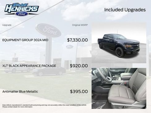 New 2026 Ford F150 XLT w/ Equipment Group 302A MID AWD/4WD image 7