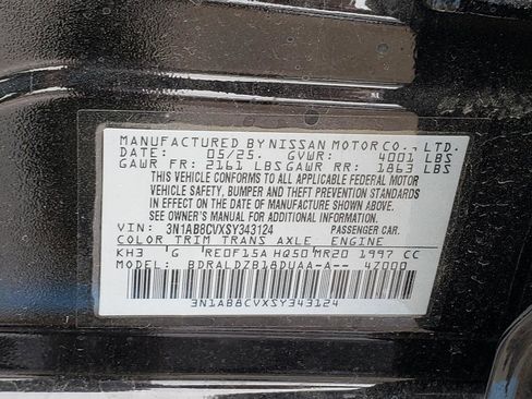 Certified 2025 Nissan Sentra SV w/ All-Weather Package image 40