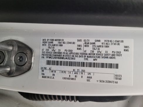 Used 2021 Ford Escape SEL FWD image 33