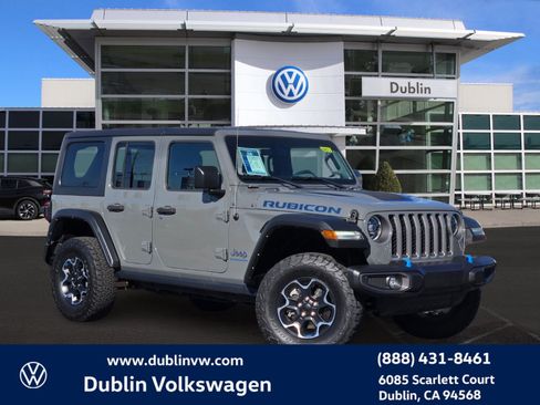 Used 2023 Jeep Wrangler Unlimited Rubicon 4xe image 1