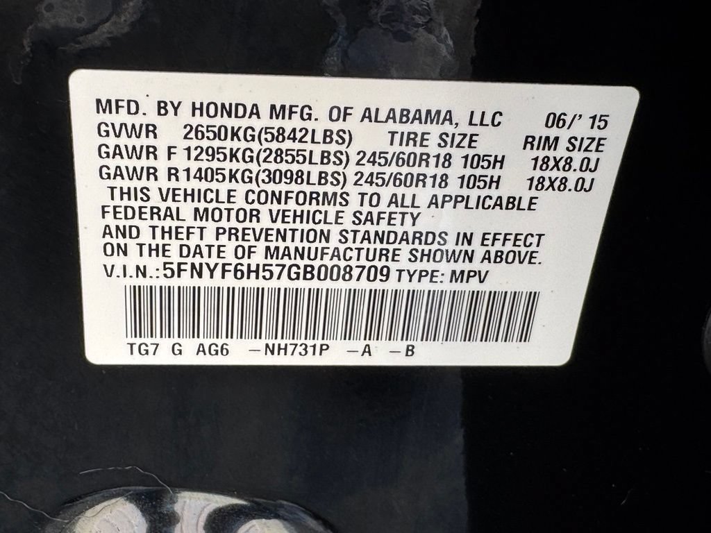 Used 2016 Honda Pilot EX-L image 29