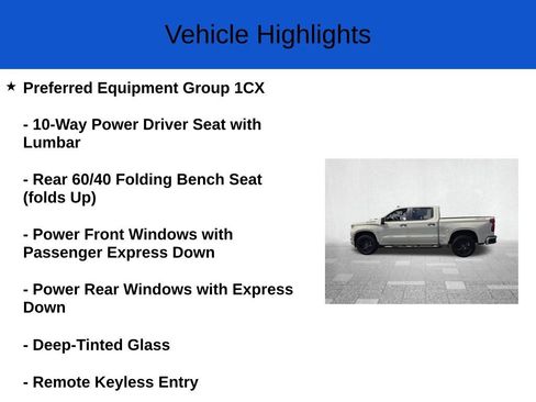 New 2026 Chevrolet Silverado 1500 Custom w/ Turbomax Blackout Package AWD/4WD image 2