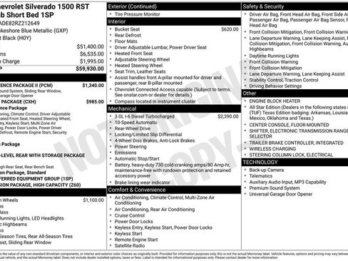 Used 2024 Chevrolet Silverado 1500 RST w/ Convenience Package II RWD image 7