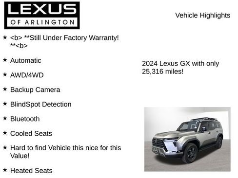 Certified 2024 Lexus GX 550 AWD/4WD image 8