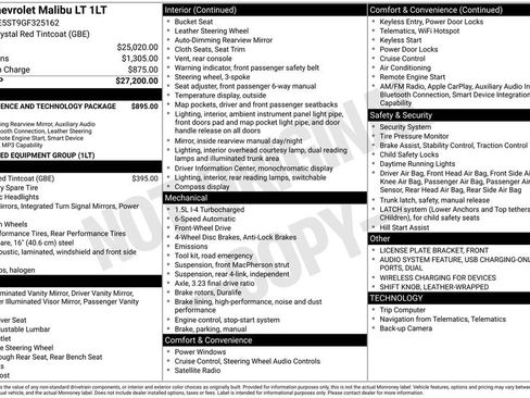 Used 2016 Chevrolet Malibu LT FWD image 34