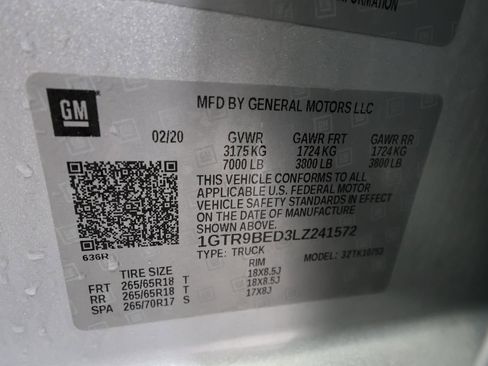 Used 2020 GMC Sierra 1500 SLE w/ SLE Value Package image 18