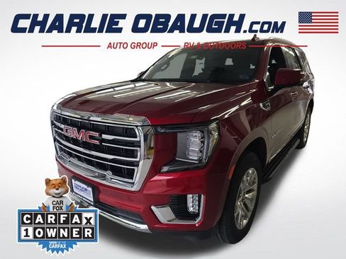 Certified 2023 GMC Yukon SLT w/ SLT Luxury Package AWD/4WD image 1