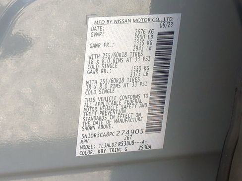 Certified 2023 Nissan Pathfinder SL image 26