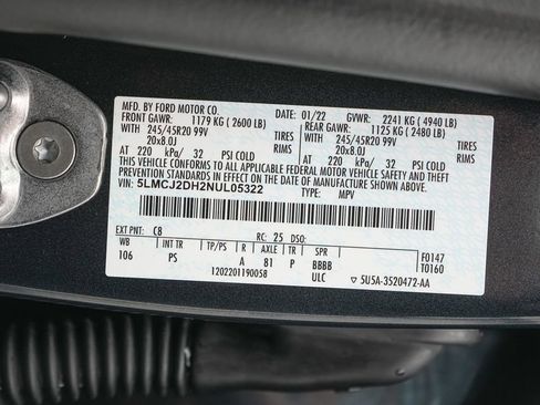 Used 2022 Lincoln Corsair Reserve w/ Sport Package AWD/4WD image 28