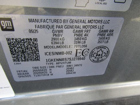 Used 2025 GMC Acadia Elevation w/ Elevation Premium Package image 20