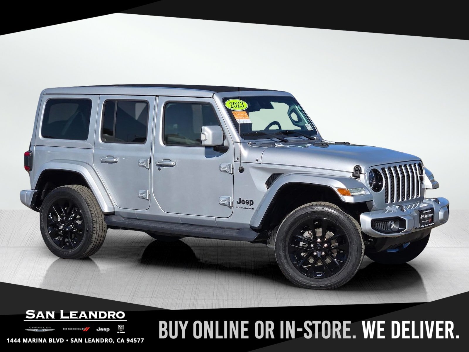 Certified 2023 Jeep Wrangler Unlimited Sahara AWD/4WD image 1