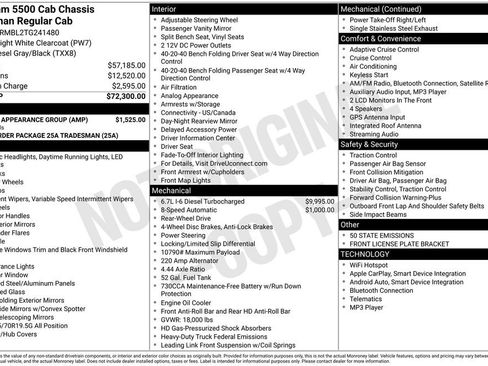 New 2026 RAM 5500 Tradesman w/ Chrome Appearance Group image 12