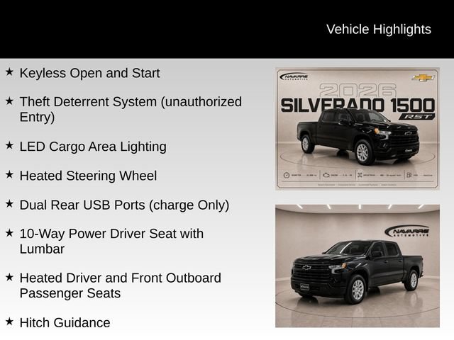 Used 2026 Chevrolet Silverado 1500 RST AWD/4WD image 18