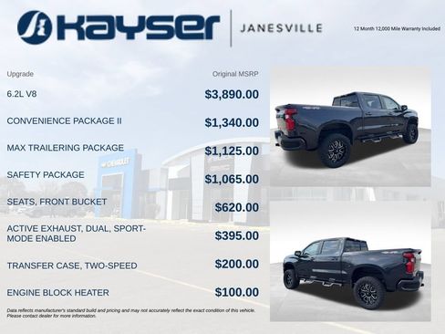 Used 2024 Chevrolet Silverado 1500 RST w/ Convenience Package II AWD/4WD image 2