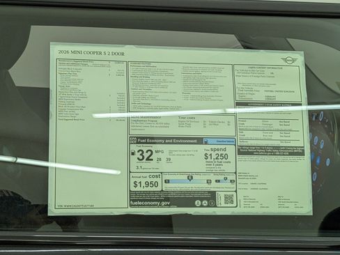 New 2026 MINI Cooper S image 25